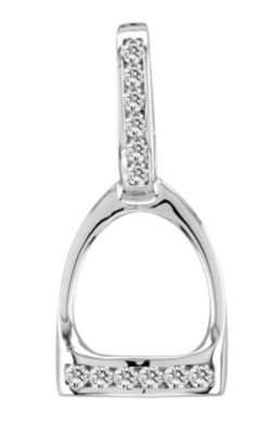 Kelly Herd Large English Stirrup Pendant