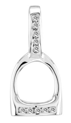 Kelly Herd Small English Stirrup Pendant