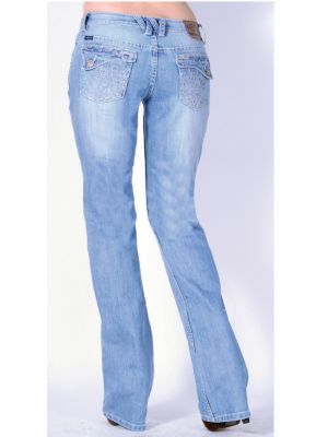 Cowgirl Up Taylor Jeans<font color=#000080>- SIZE:  2 Regular  COLOR:  Lt Stonewash</font> Best Price