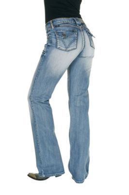 Cowgirl Up Molly Jeans<font color=#000080>- SIZE:  2 Regular  COLOR:  Lt Stonewash</font> Best Price