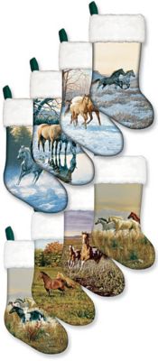 Kelley and Company Dapple Grey Horse Stocking