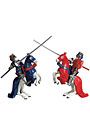 Knight w/Lance & Red Shield