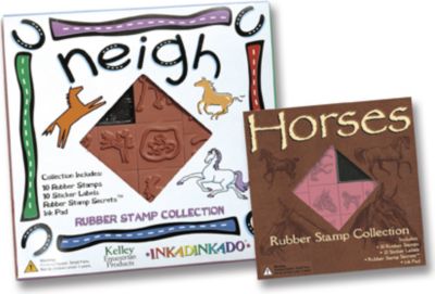 Horses Rubber Stamps