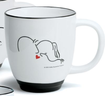 Heart Horse Mug Mare & Foal