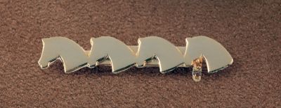 Horse Head Brooch