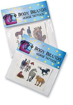 Body Tattoos Horses and Big Horse Head Best Price