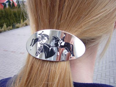 Kelley 3 Horses Hair Clip