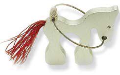 Kelley&Company Horse w/Reins Keychain