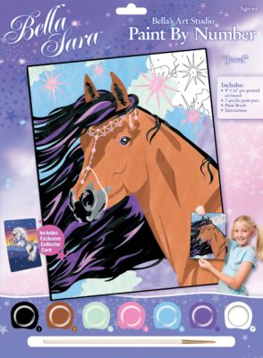Bella Sara Jewel Paint By Number Set
