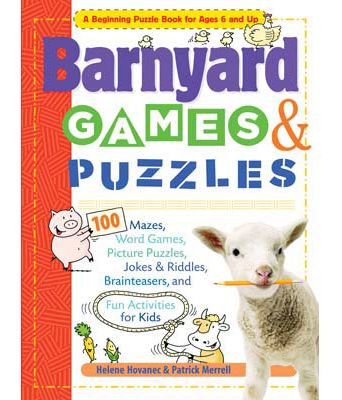 Barnyard Games and Puzzles by Helene Hovanec Best Price