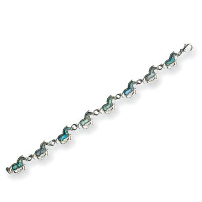Kelley Galloping Pony Paua Shell Bracelet Best Price