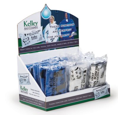 Kelley Hooded Rain Poncho