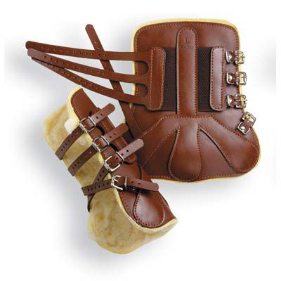 Kelley Open Front Fleece Lined Tendon Boots Best Price