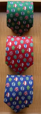 LILO Jockey Silks Equestrian Design Silk Tie
