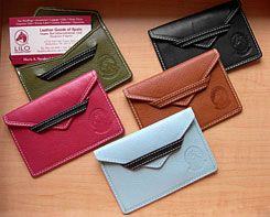 LILO Leather Envelope Card Case