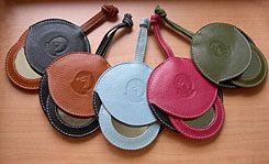LILO Leather Sliding Pocket Mirror