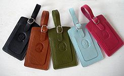 LILO Leather Luggage Tags