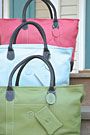 LILO Hamptons Boat Tote Leather Travel Bag
