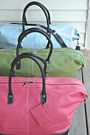 LILO Hamptons Large Leather Travel Duffle Bag