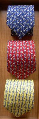 LILO Bit Loops Equestrian Design Silk Tie