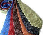 LILO Men's Links and Horses Equestrian Design Silk Tie