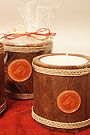 LILO Arbol Large Leaf and Rope Candle