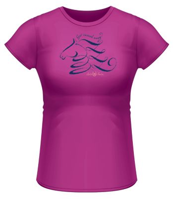 Lucky Bucky Ladies Get Carried Away Tee Shirt
