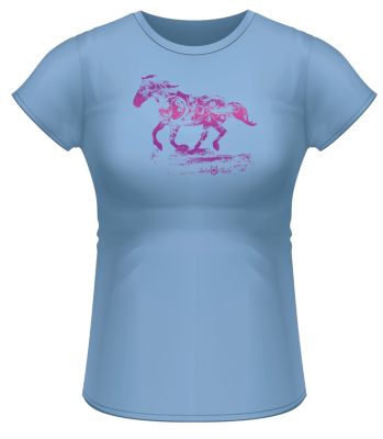 Lucky Bucky Ladies Art In Motion Tee Shirt