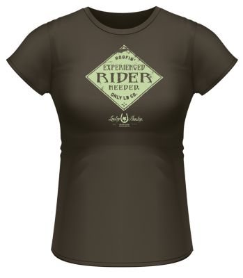 Lucky Bucky Ladies Experience Rider Needed Tee Shirt