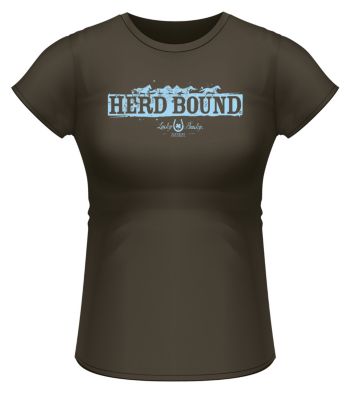 Lucky Bucky Ladies Herd Bound Tee Shirt