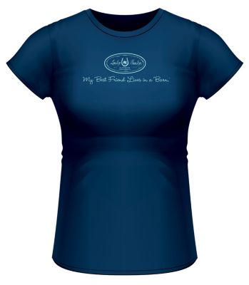 Lucky Bucky Ladies My Best Friend Tee Shirt