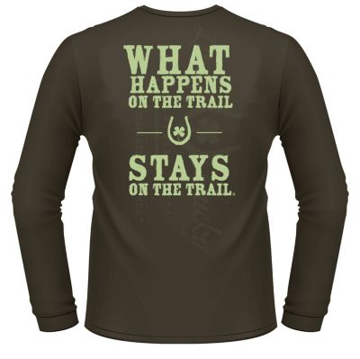Lucky Bucky Unisex What Happens Long Sleeve Tee Shirt