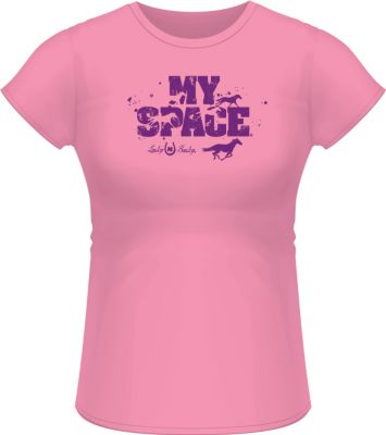 Lucky Bucky Ladies  My Space Tee Shirt Best Price
