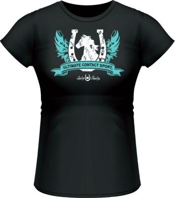 Lucky Bucky Ladies "Ultimate Contact Sport" Tee Shirt 