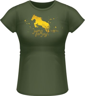 Lucky Bucky Ladies "Jump For Joy!" Tee Shirt 