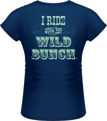 Lucky Bucky Ladies  ... Wild Bunch Tee Shirt Best Price