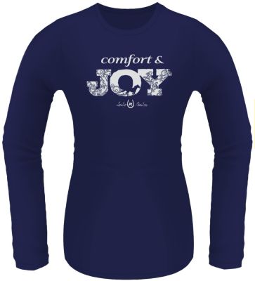 Lucky Bucky Ladies Comfort & Joy Long Sleeved Tee Shirt Picture