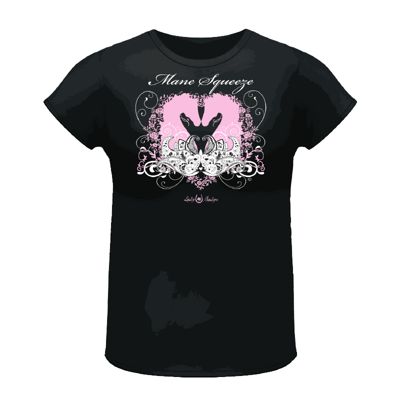 Lucky Bucky Ladies  Mane Squeeze Tee Shirt Best Price