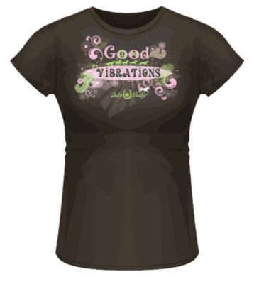 Lucky Bucky Junior Good Vibrations Fitted Tee Shirt Best Price