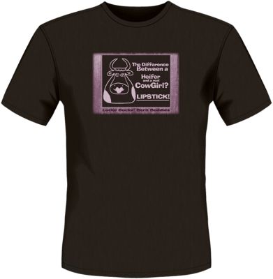 Barn Buddy Unisex Lipstick Cowgirl Tee Best Price