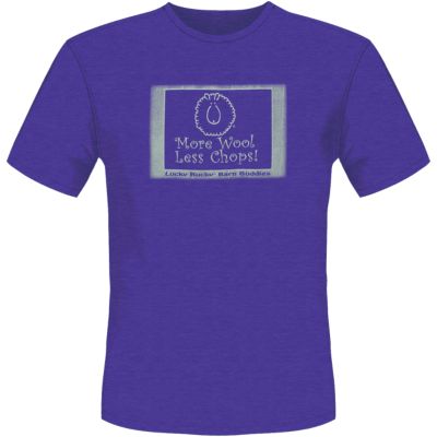 Barn Buddies Unisex  More Wool Tee Shirt Best Price