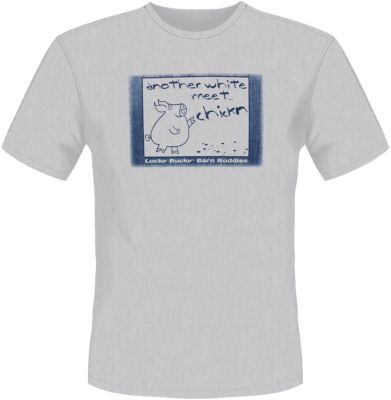 Barn Buddies Unisex  Another White Meet Tee Best Price