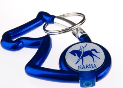 NARHA Horsehead Keychain