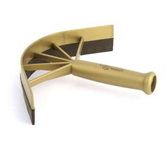Equestria Sport Black and Gold Half Moon Sweat Scraper