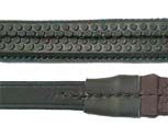 Nunn Finer Buckle End Fine Pimple Rubber Reins