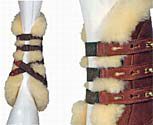 Nunn Finer Sheepskin Open Front Boots