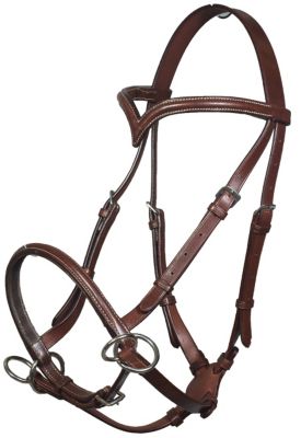 Nurtural Horse Elegant Leather Western Bitless Bridle Best Price