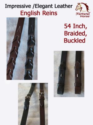 Nurtural Horse Impressive and Elegant English Reins Best Price