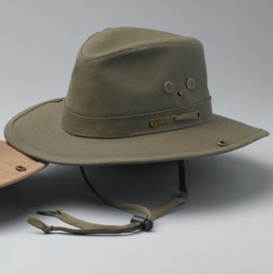 canvas river guide hat