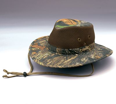 Outback Trader Camo Tracker with Mesh Hat